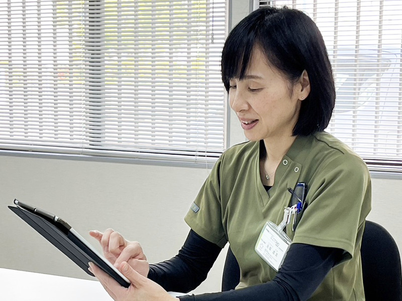 訪問看護ステーションにこTOMO 管理者 友原恵美